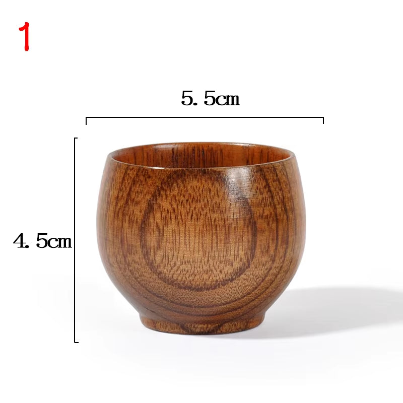 Retro Wooden Cup 