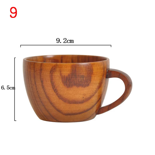 Retro Wooden Cup 