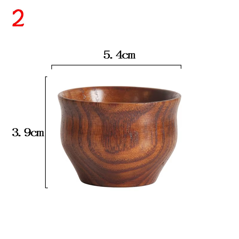 Retro Wooden Cup 
