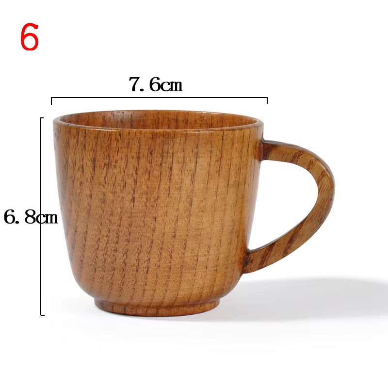 Retro Wooden Cup 