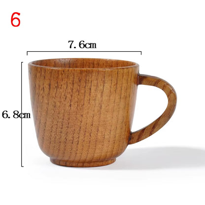 Retro Wooden Cup 