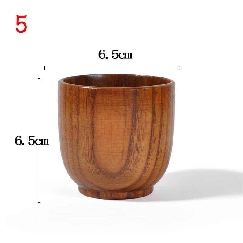 Retro Wooden Cup 