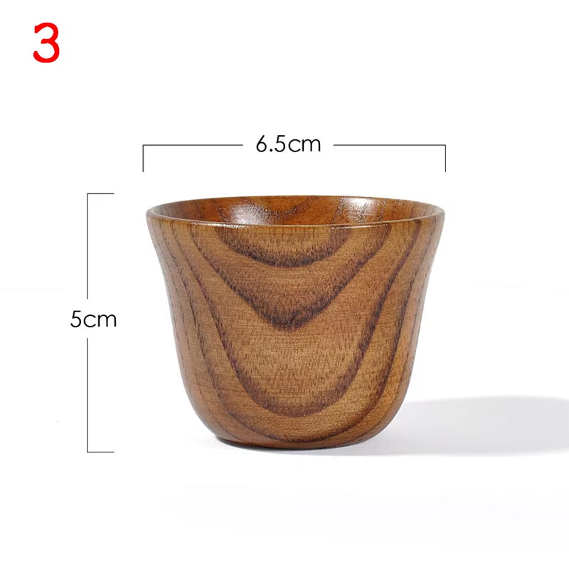 Retro Wooden Cup 
