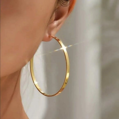  Gold Hoop Earrings 14K Gold 