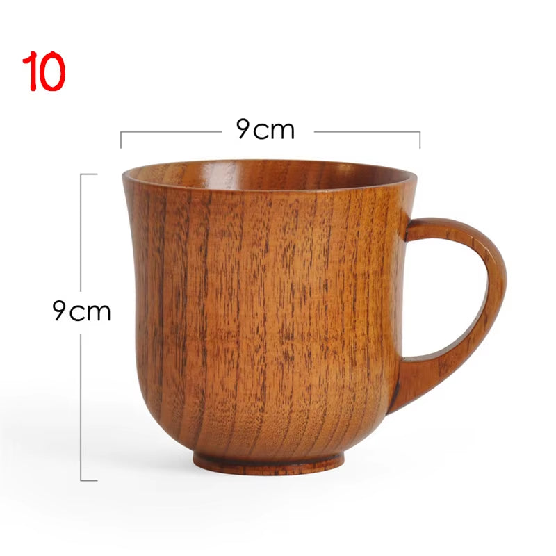 Retro Wooden Cup 