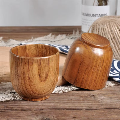 Retro Wooden Cup 